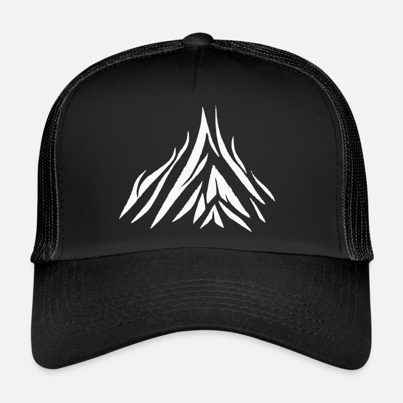 Campfire Camping Nature Forest Fire Outside 8 Trucker Cap