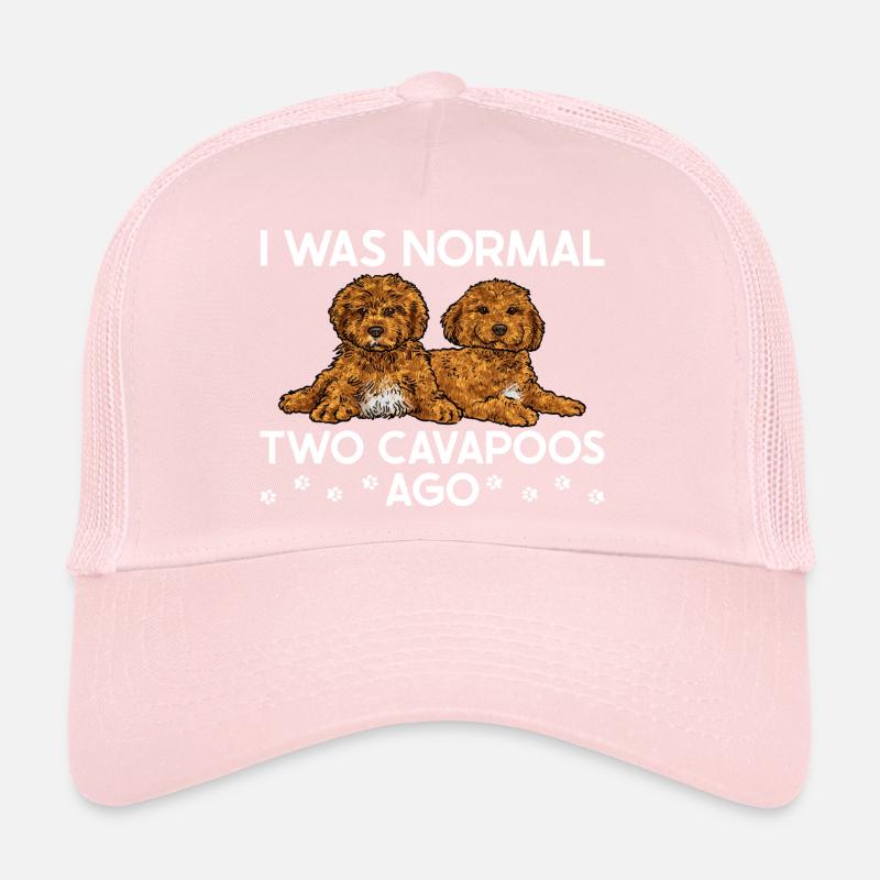 Cavapoo Cavoodle Capoodle Chien Casquette trucker 
