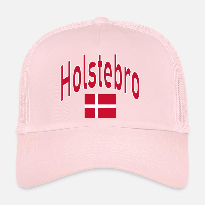 Drapeau du Danemark Holstebro Casquette trucker 