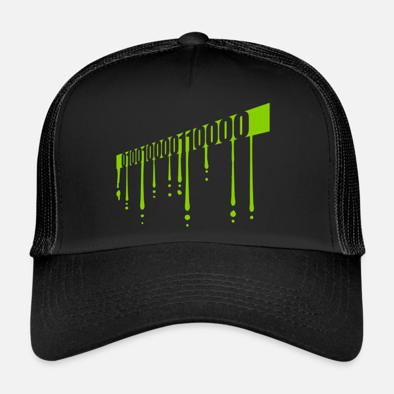 Binär Code Programm Sprache Trucker Cap