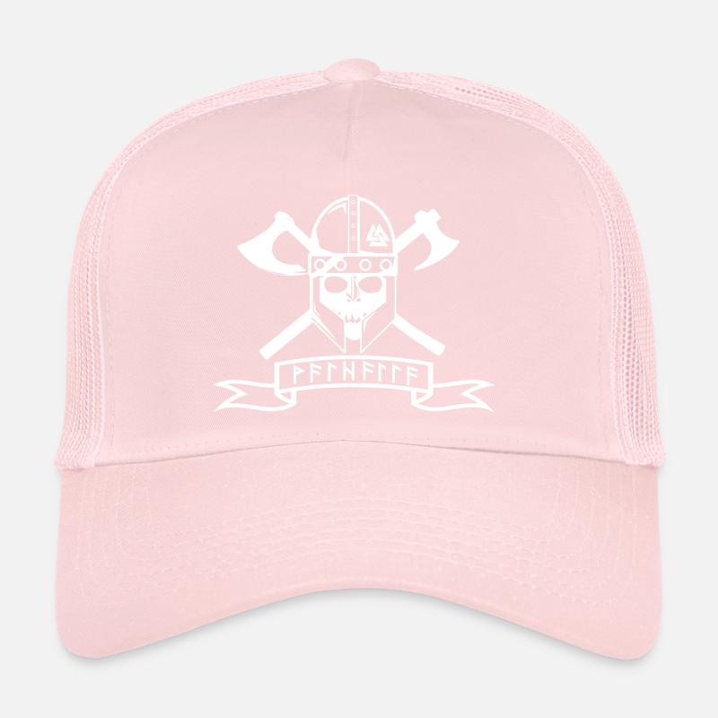 Walhalla logo white Trucker Cap