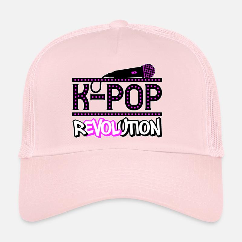 K-Pop Revolution | kpop KPop Idée cadeau Casquette trucker 