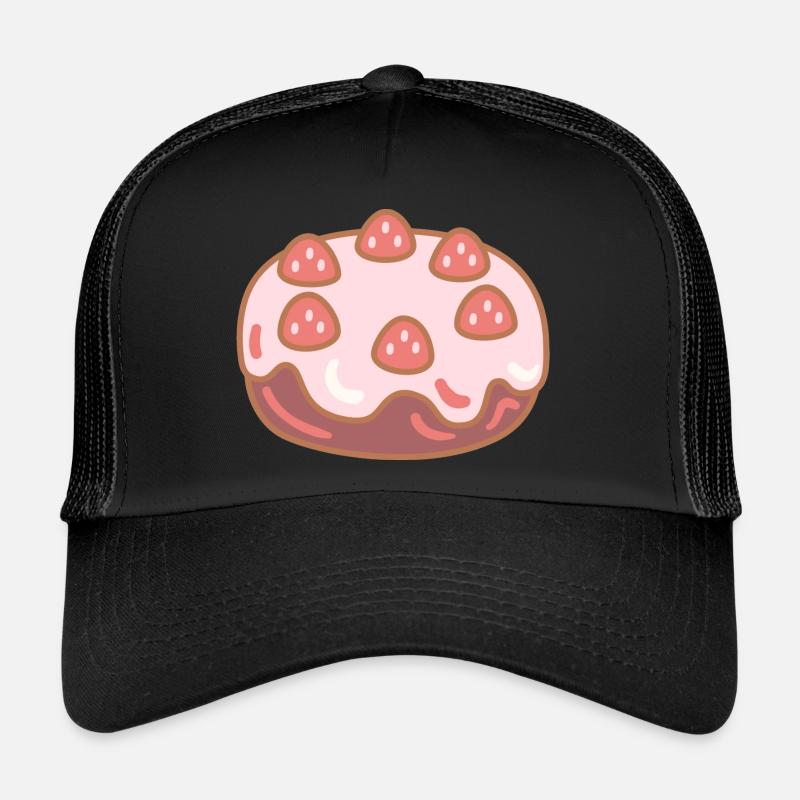 Einfach Kuchen - Trucker Cap - Schwarz/Schwarz