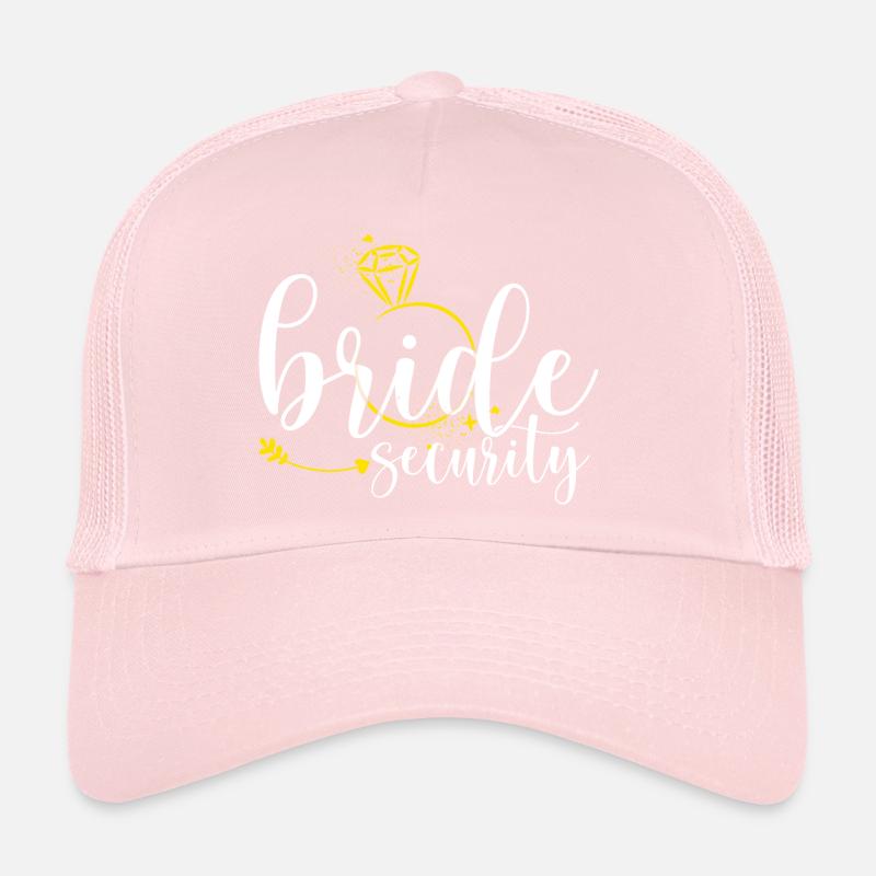 Bride Security Bachelorette Party Trucker Cap
