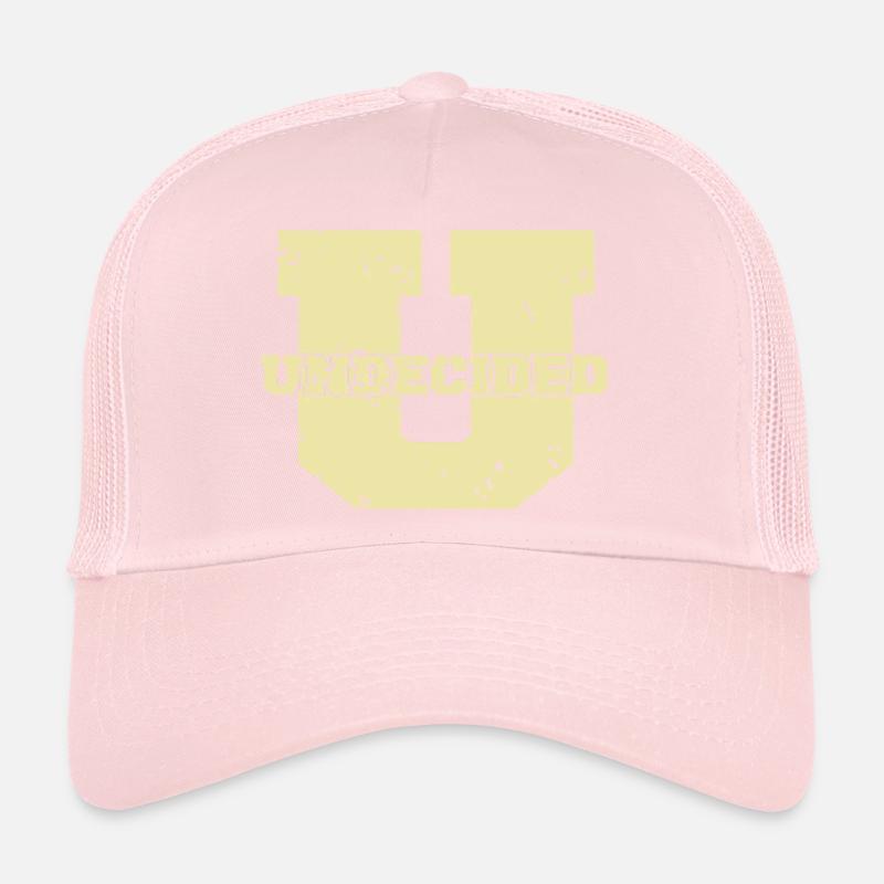 Indécis Dessins de première année drôles de l’Université Casquette trucker 