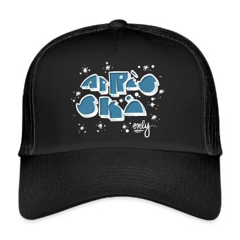 Après ski only - Trucker Cap - black/black - Front