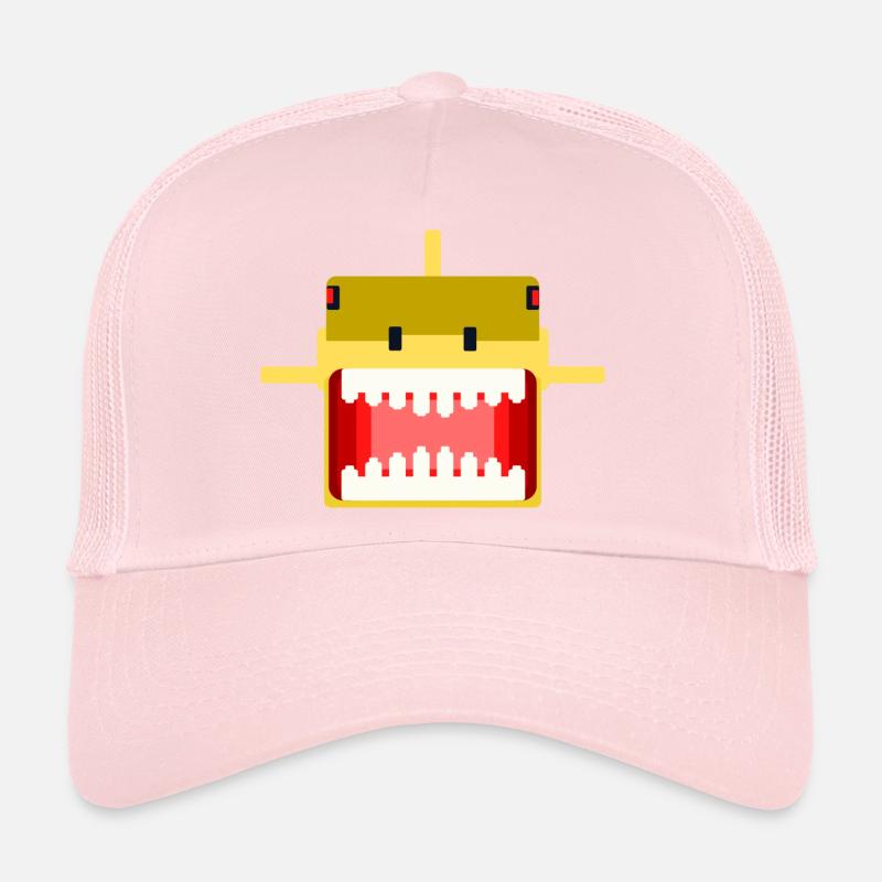 Requin PixelArt Casquette trucker 