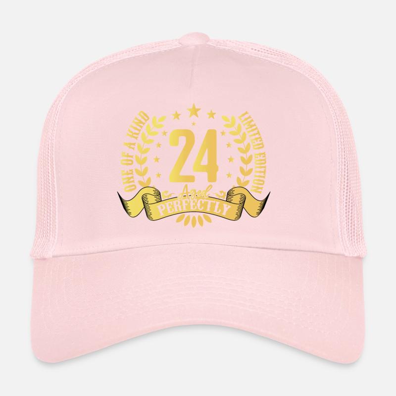 24 years birthday gift 24 years Trucker Cap