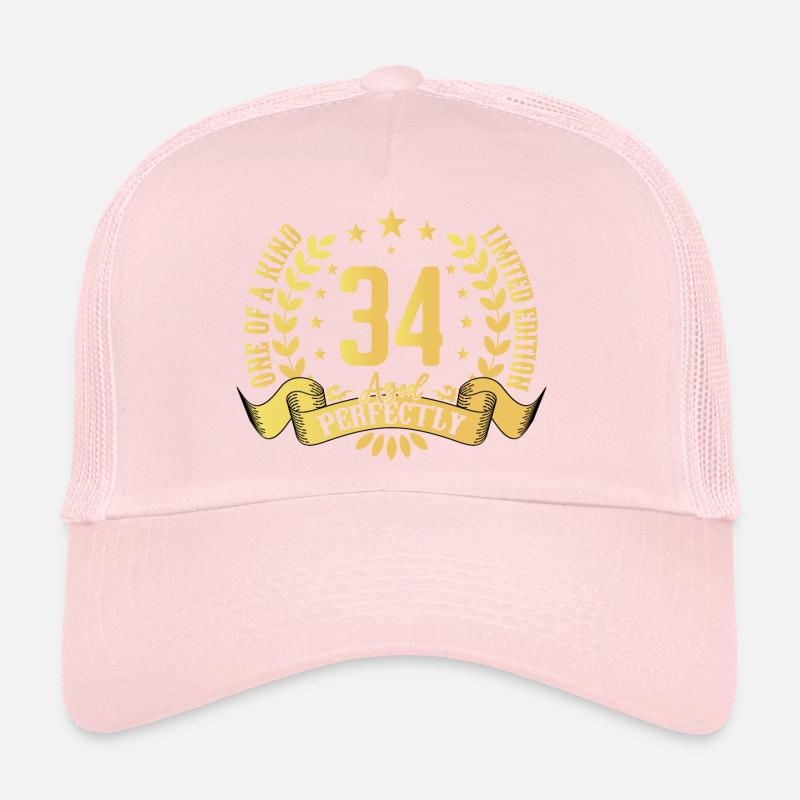34 ans cadeau d’anniversaire 34 ans Casquette trucker 