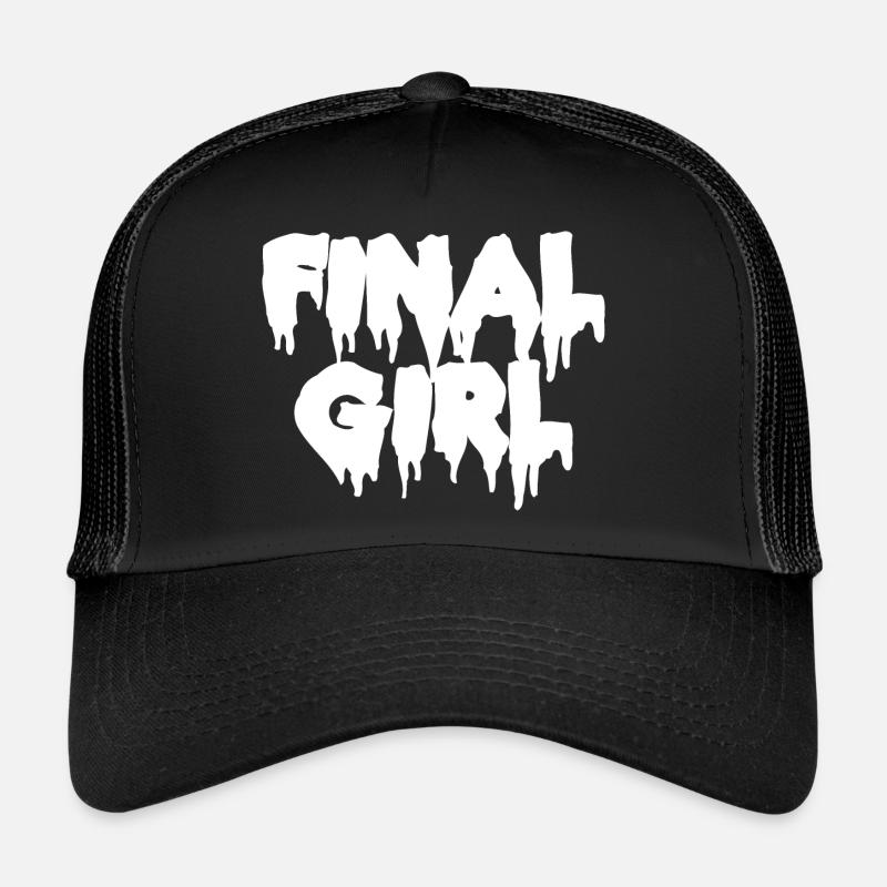 FINAL Girl Horror Movie Gift Trucker Cap