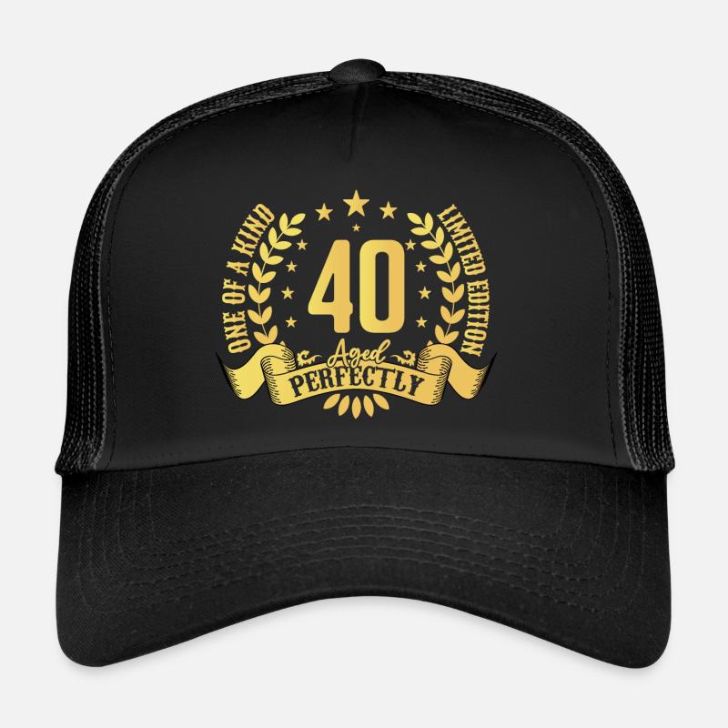 40 ans cadeau d’anniversaire 40 ans Casquette trucker 