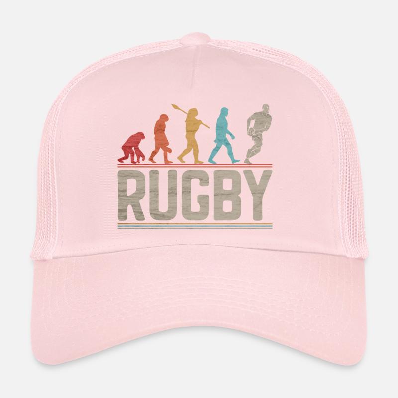Evolution Man Rugby Fun pour les joueurs de rugby Casquette trucker 