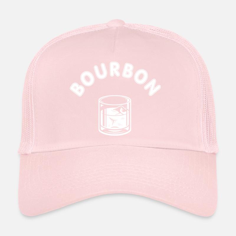 Alcool de whisky bourbon Casquette trucker 