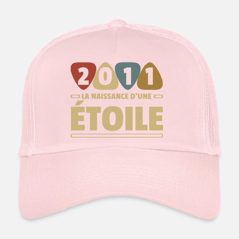 2011 date de naissance / anniversaire année 2011 Casquette trucker 