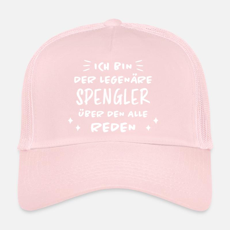 Spengler Beruf Lustiger Spruch Handwerker Geschenk Trucker Cap