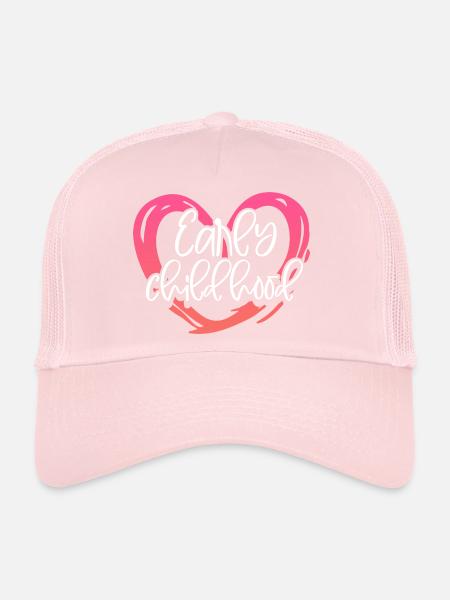 Early childhood - Trucker Cap - pale pink - Front