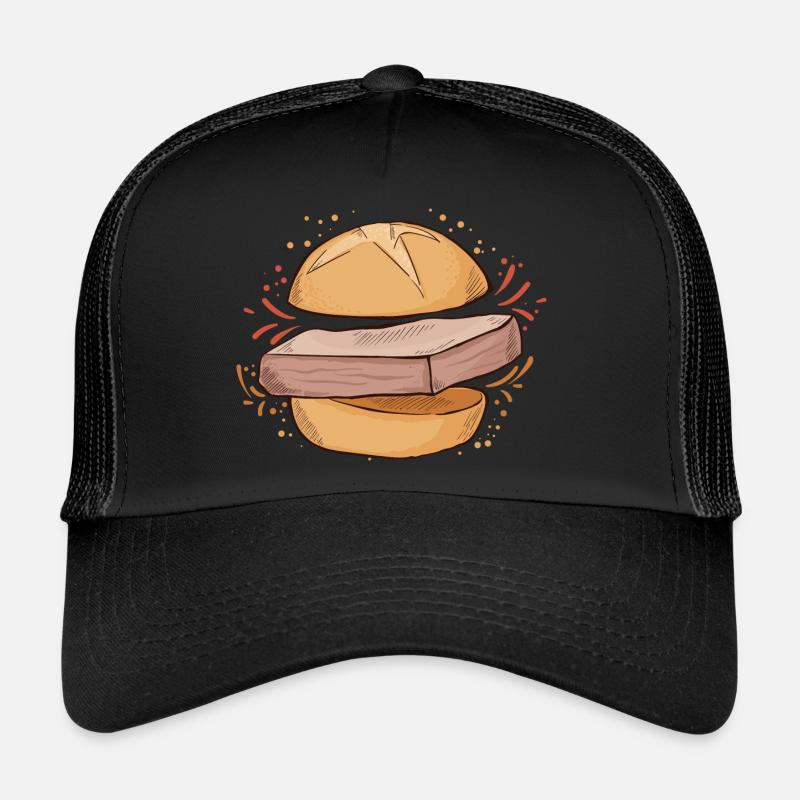 Leberkäse Fleischkäse Brötchen Fan Trucker Cap