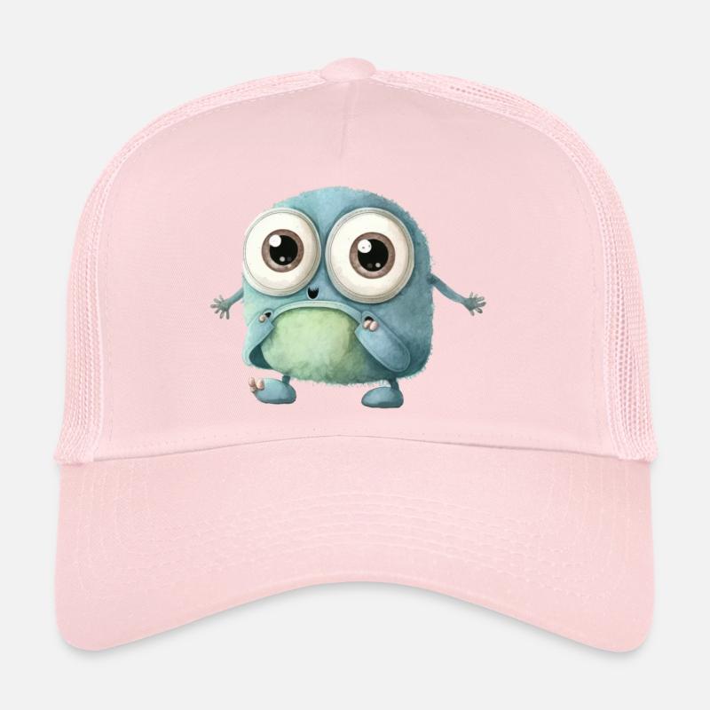 Dessin de monstre mignon Casquette trucker 