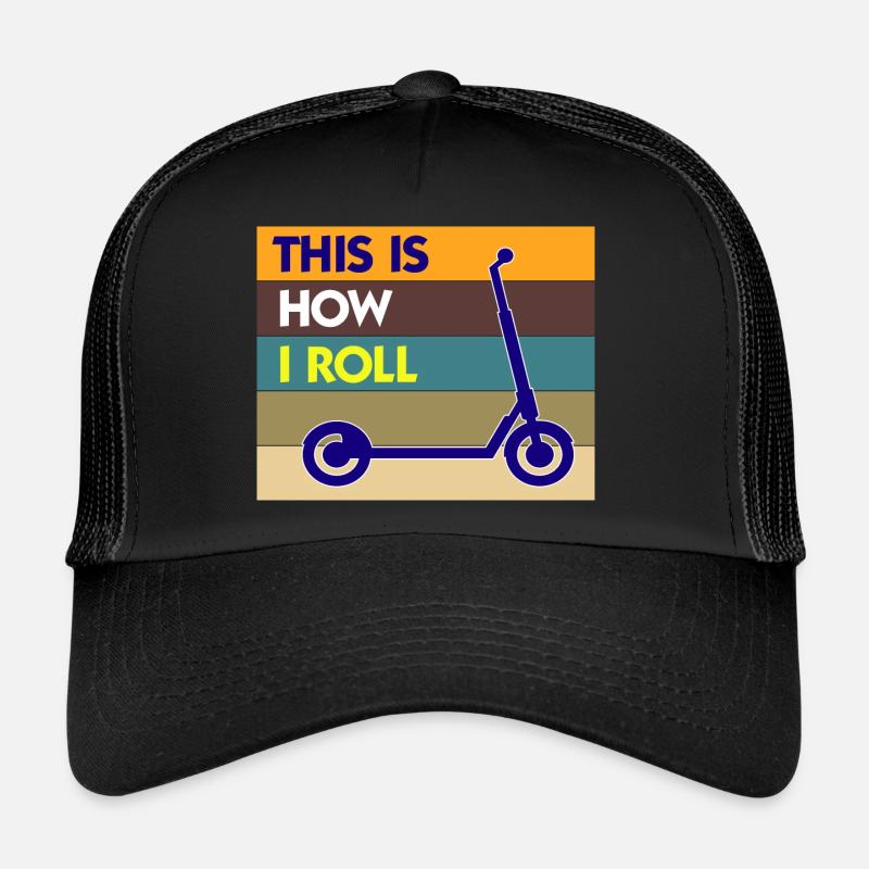 E-Scooter Roller Scooter Trucker Cap