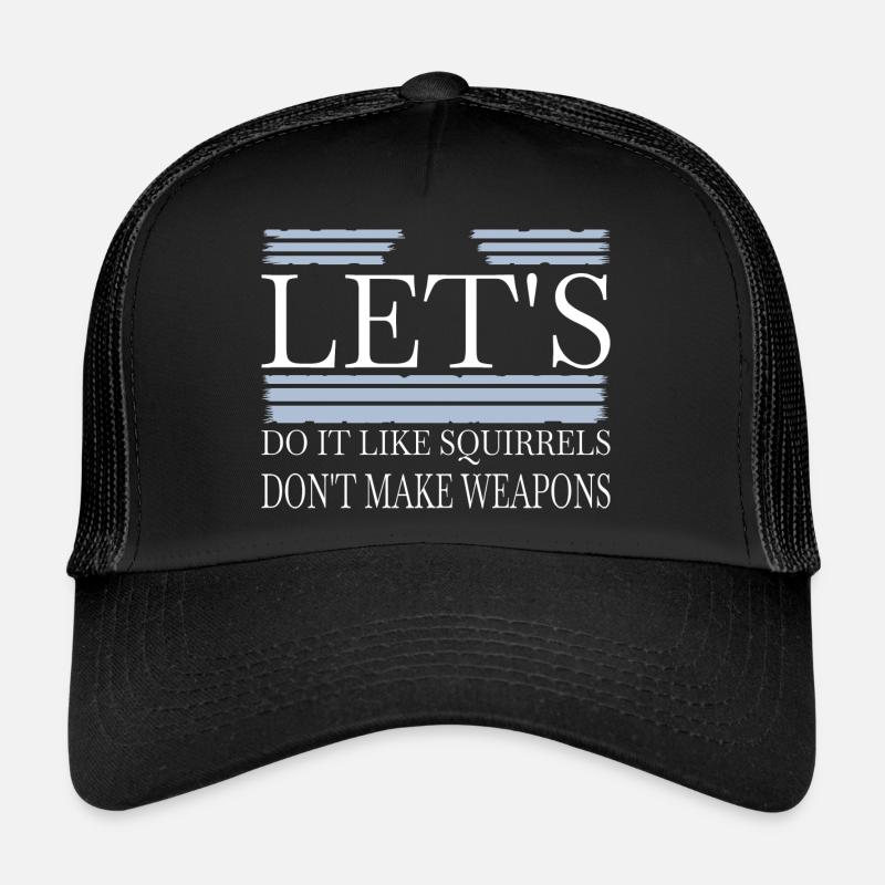 hippy jokes birthday present anti war Trucker Cap