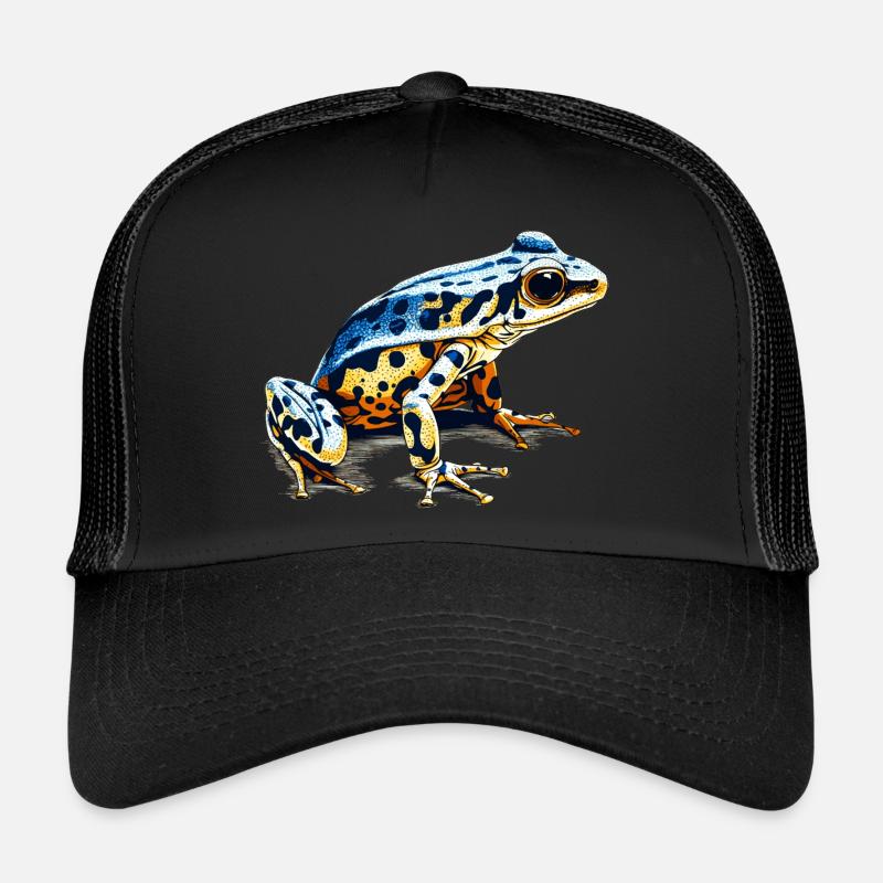 Poison dart frog amphibian as a frog Trucker Cap
