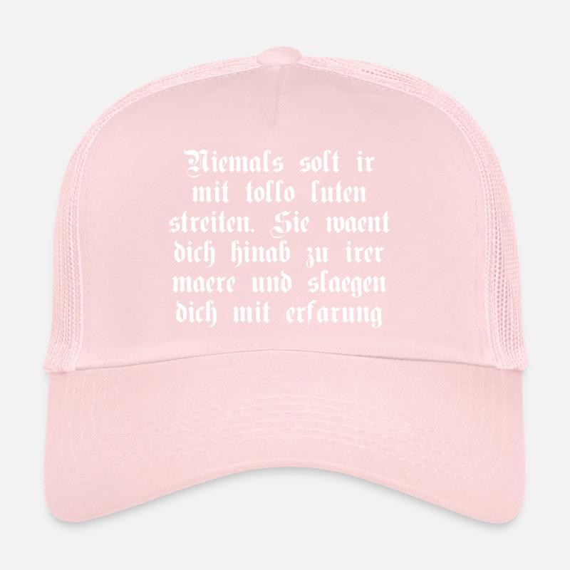 Diskutiere nicht mit Dummköpfen Trucker Cap