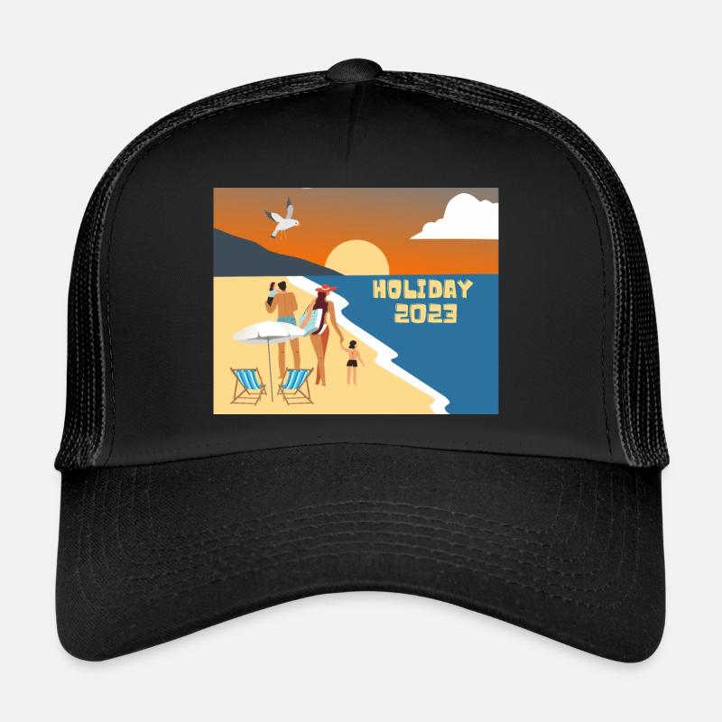 Holiday Start 2023 Water Sand Trucker Cap