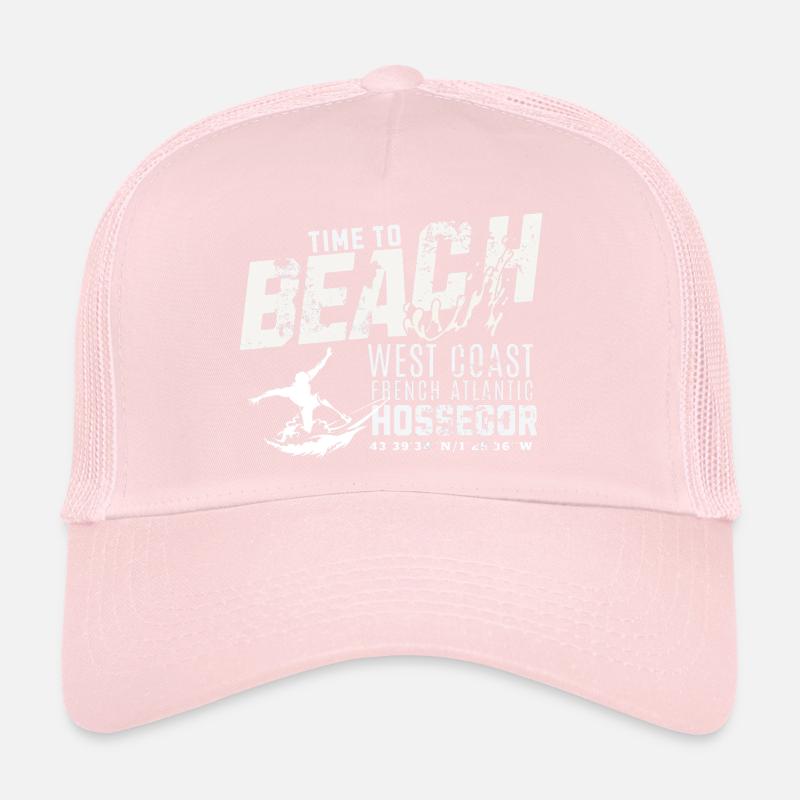 Hossegor Time to beach and surf Casquette trucker 