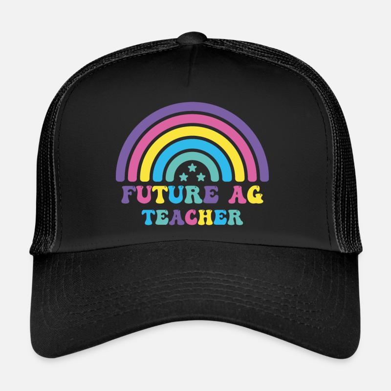 Future ag teacher - Trucker Cap - black/black