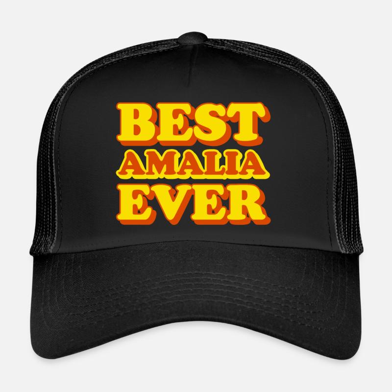 Amalia Vorname lustiges Geschenk Trucker Cap