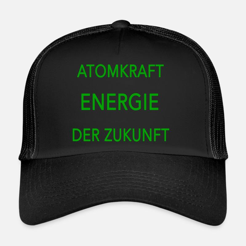 Atomkraft Energie der Zukunft Trucker Cap