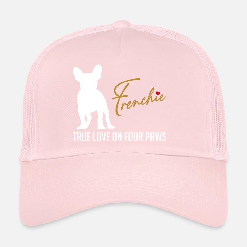 Frenchie Liebe auf vier Pfoten Trucker Cap