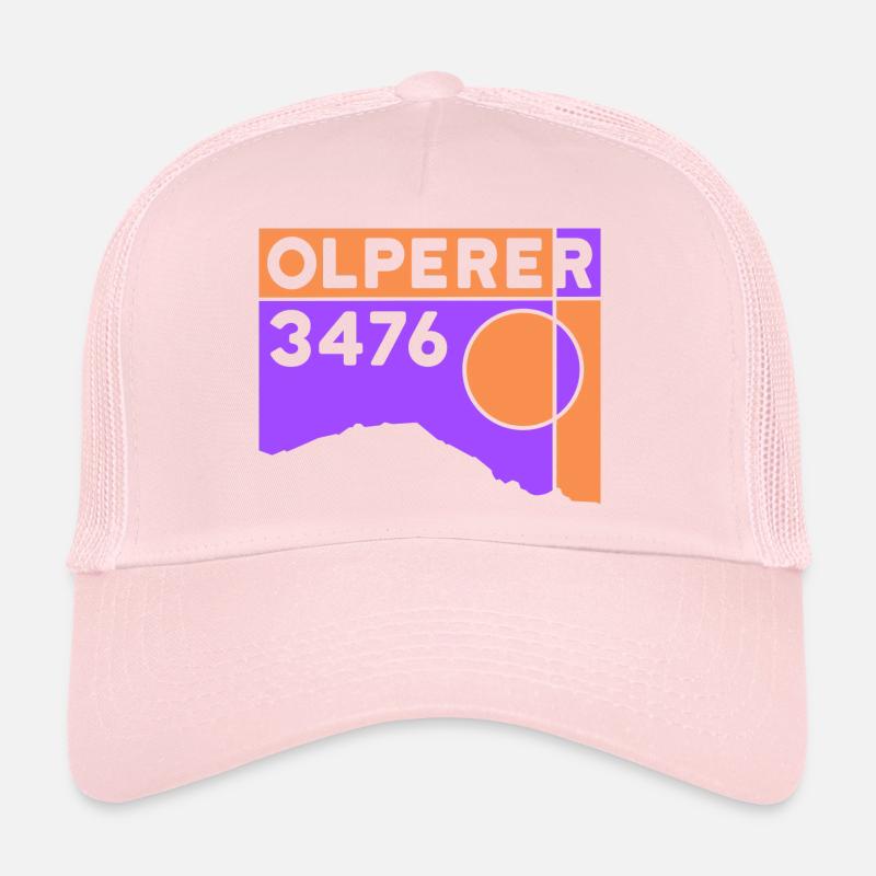 Randonnée de traversée du pont de l’arête nord d’Olperer Casquette trucker 