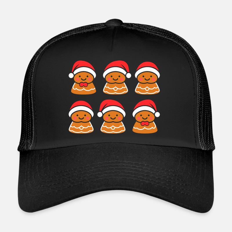 Gingerbread Man Trucker Cap