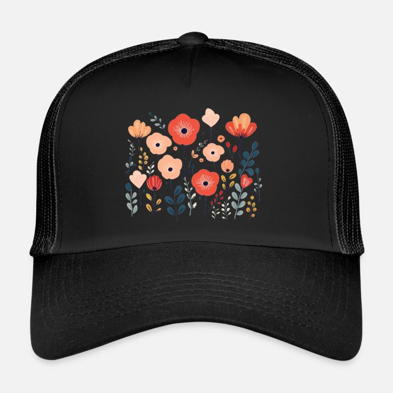 Coquelicots Casquette trucker 