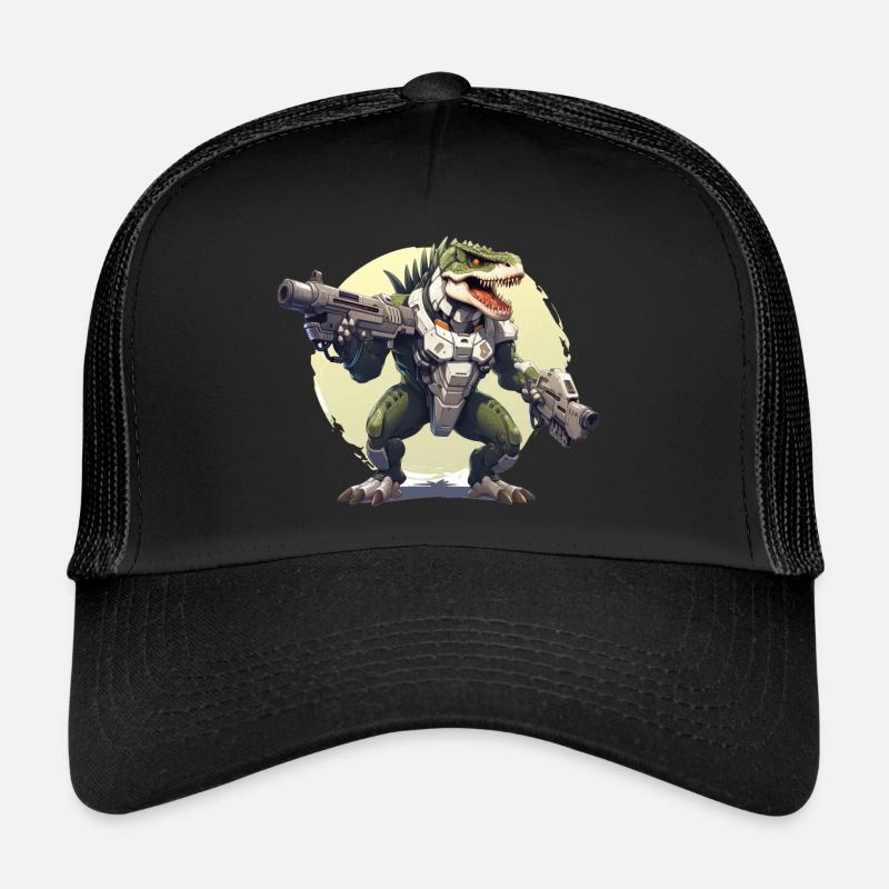 Space Dinosaur Trucker Cap