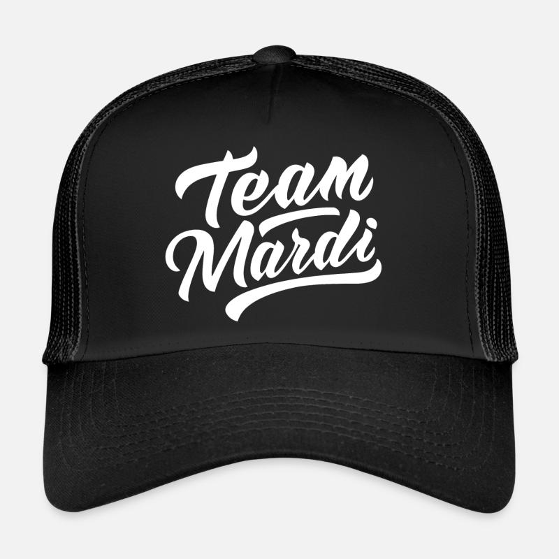 Team mardi Casquette trucker 