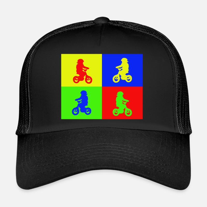 Biker Junior Pop Art Couleur Casquette trucker 