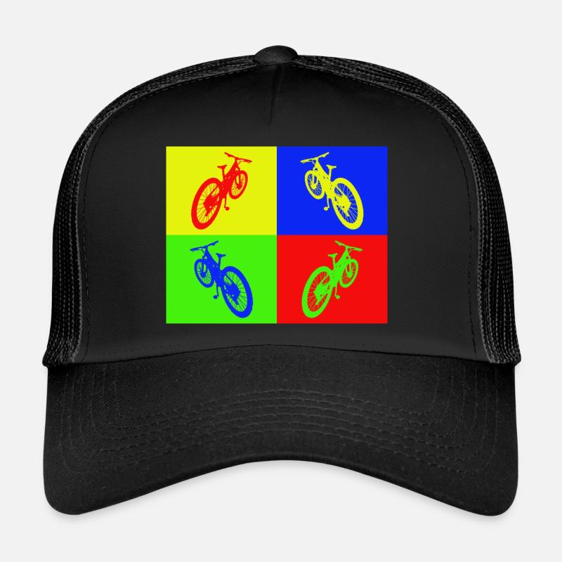 VTT Pop Art couleur Casquette trucker 