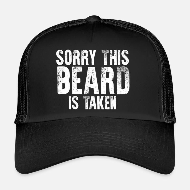 Désolé cette barbe est prise drôle de Saint-Valentin Casquette trucker 