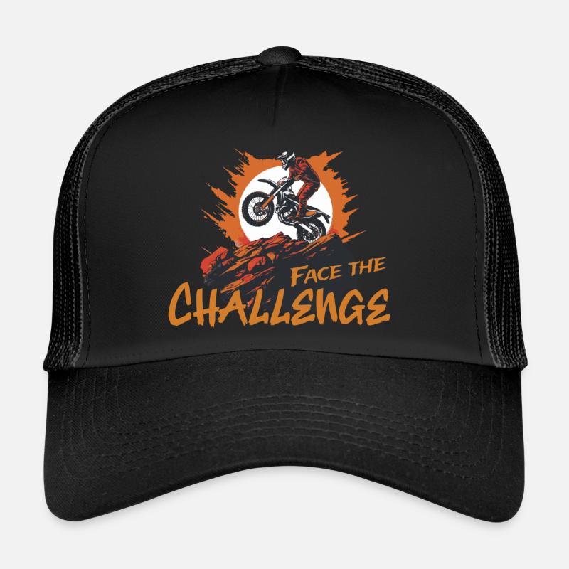 Moto X Motorrad Offroad Geschenk Geschenkidee Trucker Cap