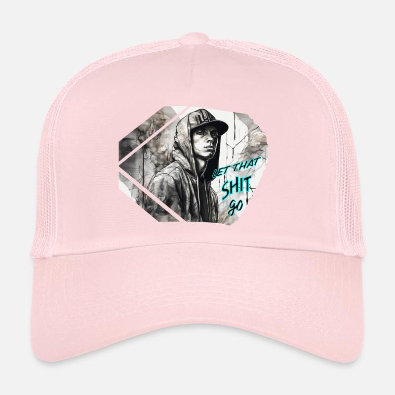 junger Rapper Trucker Cap