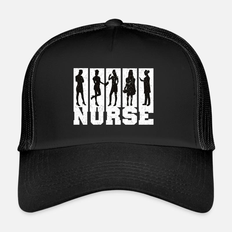 Nurse Krankenschwester Spruch Statement Beruf Trucker Cap