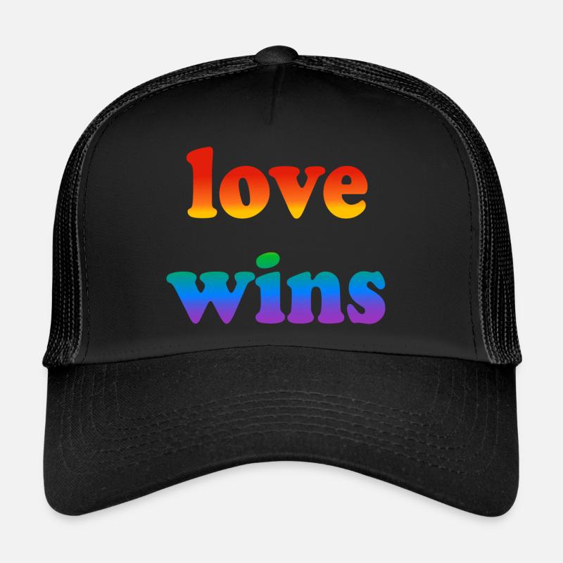 Love wins Trucker Cap
