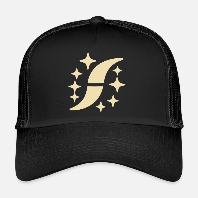 Art abstrait du ciel étoilé Casquette trucker 