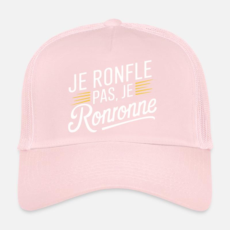 Je ronfle pas, je ronronne Casquette trucker 