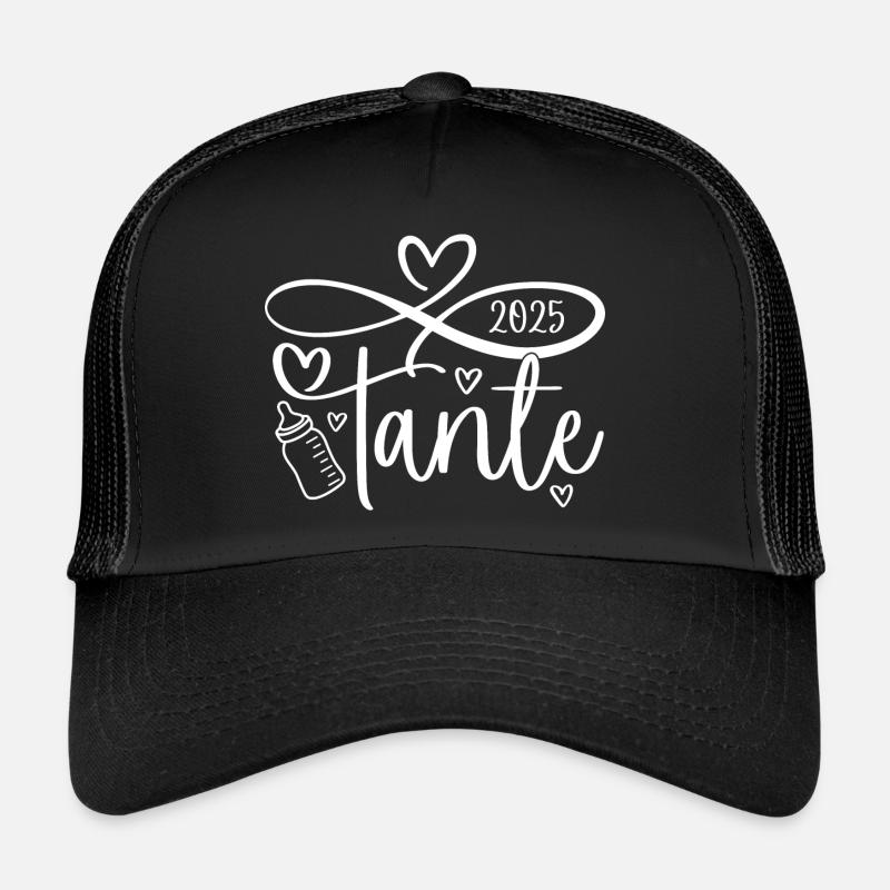 Tante 2025 - Trucker Cap - Schwarz/Schwarz
