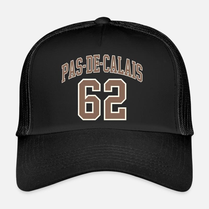 Pas-de-Calais 62 Casquette trucker 