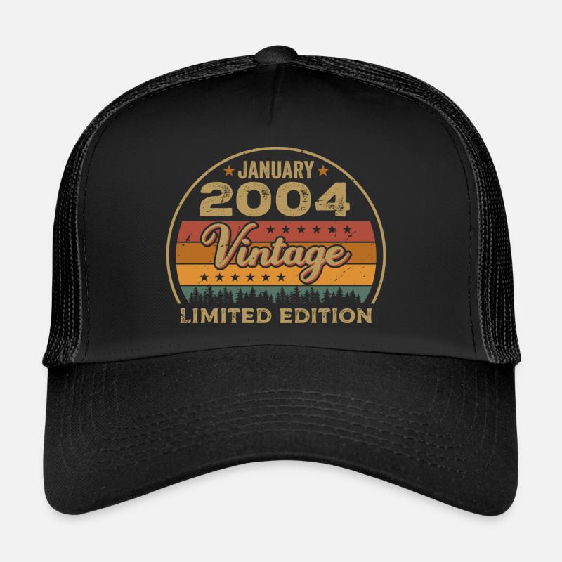Des légendes sont nées en janvier 2004,Janvier 2004 Casquette trucker 
