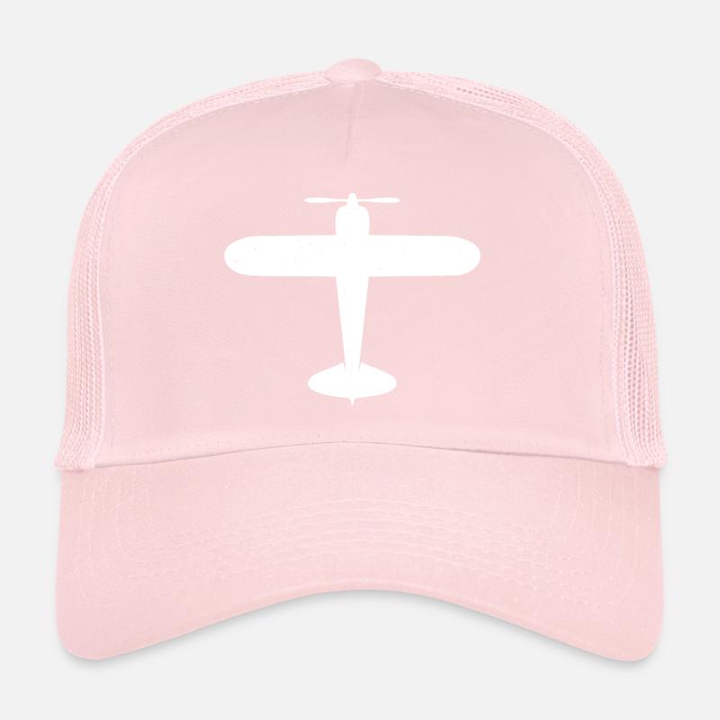 Airplane Propeller Plane Flying Trucker Cap